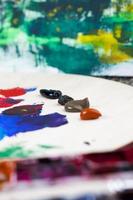high quality paints and tools for painting photo