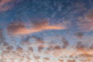 landscape in nature during sunset photo