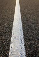 road paved, close up photo