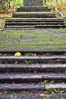 old staircase, close up photo