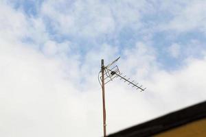 old TV antenna photo