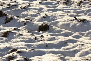 Snow after snowfall photo