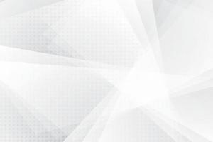 Abstract white and gray color, modern design background with geometric shape. Vector illustration.