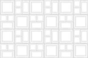 Abstract white and gray color, modern design background with geometric shape. Vector illustration.