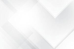 Abstract white and gray color, modern design background with geometric shape. Vector illustration.