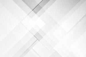 Abstract white and gray color, modern design background with geometric shape. Vector illustration.