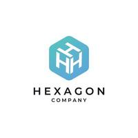 Logo box hexagon or cube and technology hexagon logo creative simple logo.By using modern template vector illustration editing.