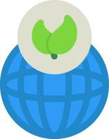 Eco Earth Flat Icon vector