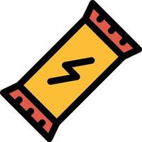 Energy Bar Line Icon vector