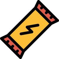 Energy Bar Line Icon vector