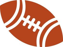 American Football Flat Icon vector