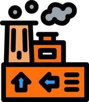 Geothermal Energy Line Icon vector