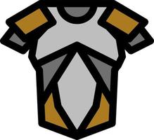 Armor Line Icon vector