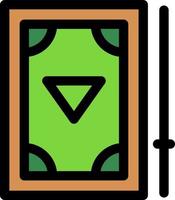 Billiard Game Line Icon vector