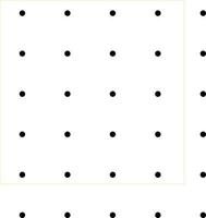 Abstract figure with dots. vector