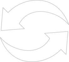 Arrow sign web icon. vector