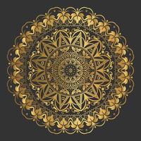 Luxury ornamental mandala design background vector