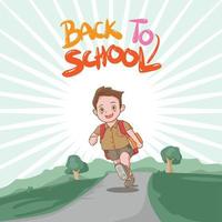 Back to School vector