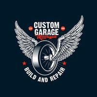 motorcycle artwork for t-shirt design vector