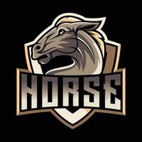 caballo mascota mejor diseño de logotipo buen uso para símbolo identidad emblema insignia camisa y más vector