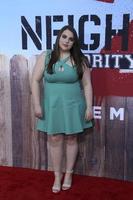 LOS ANGELES, MAY 20 - Beanie Feldstein at the Neighbors 2 - Sorority Rising American Premiere at Village Theater on May 20, 2016 in Westwood, CA photo
