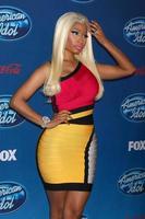 LOS ANGELES, JAN 9 - Nicki Minaj attends the American Idol Premiere Event at Royce Hall, UCLA on January 9, 2013 in Westwood, CA photo