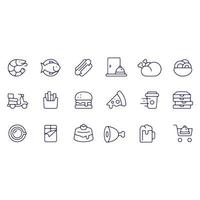 Restaurant Icons vector design