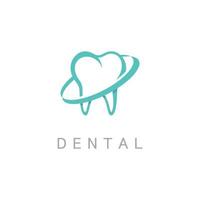 Dental clinic logo. dentist and health mouth. Illustration for your business vector
