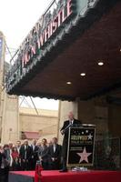 LOS ANGELES, MAR 16 - Malcolm McDowell at the Malcolm McDowell Walk of Fame Star Ceremony for The Muppets at the Hollywood Boulevard on March 16, 2012 in Los Angeles, CA photo