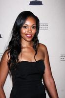 los angeles, jun 13 - mishael morgan llega a la recepcion diurna de los nominados a los emmy presentada por atas en el montaje beverly hills el 13 de junio de 2013 en beverly hills, ca foto