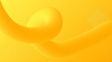 Yellow abstract futuristic gradient wallpaper and banner free vector template