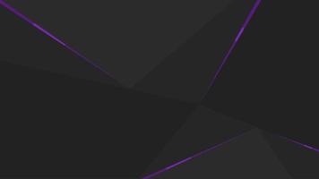 dark background with bright purple lines vector