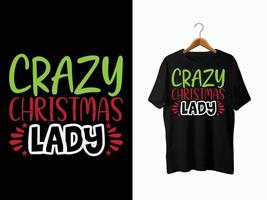 Christmas T-Shirt Design. vector