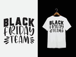 Black Friday T-Shirt Design vector