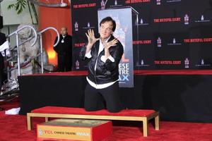 LOS ANGELES, JAN 5 - Quentin Tarantino at the Quentin Tarantino Hand and Footprints Ceremony at the TCL Chinese Theater IMAX on January 5, 2016 in Los Angeles, CA photo