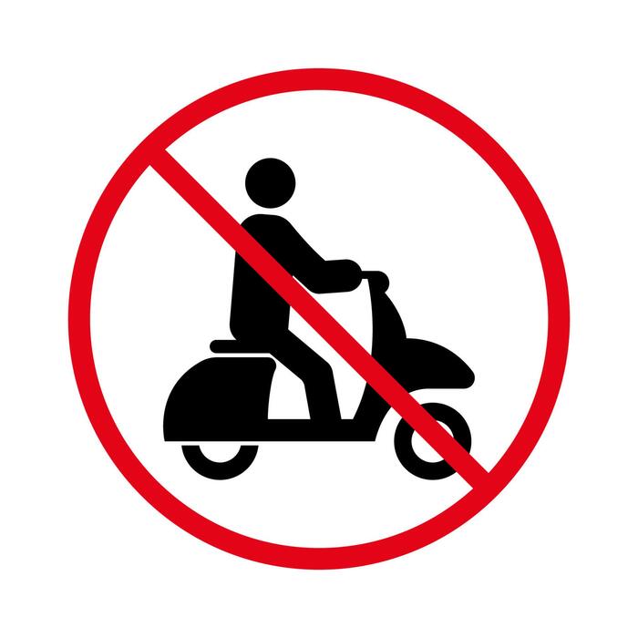 No Scooter Vector Art, Icons, and Graphics for Free Download