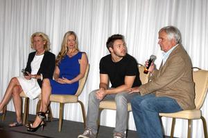LOS ANGELES, AUG 24 - Alley Mills, Jennifer Gareis, Scott Clifton, John McCook at the Bold n Beautiful QnA and Autograph Event at the Universal Sheraton Hotel on August 24, 2013 in Los Angeles, CA photo