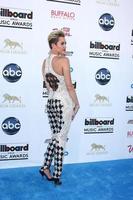 LOS ANGELES, MAY 19 - Miley Cyrus arrives at the Billboard Music Awards 2013 at the MGM Grand Garden Arena on May 19, 2013 in Las Vegas, NV photo
