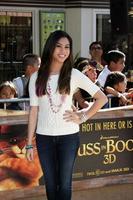 LOS ANGELES, OCT 23 - Ashley Argota arriving at the Puss In Boots Premiere at the Regency Village Theater on October 23, 2011 in Westwood, CA photo