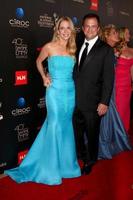 LOS ANGELES, JUN 16 -  Lauralee Bell, Scott Martin arrives at the 40th Daytime Emmy Awards at the Skirball Cultural Center on June 16, 2013 in Los Angeles, CA photo