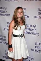 LOS ANGELES, JUL 31 - Rachel Fox arriving at the13th Birthday Party for Madison Pettis at Eden on July 31, 2011 in Los Angeles, CA photo