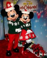 LOS ANGELES, DEC 11 - Mickey Mouse, Minnie Mouse at the Disney on Ice Red Carpet Reception at the Staples Center on December 11, 2014 in Los Angeles, CA photo