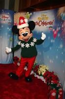 LOS ANGELES, DEC 11 - Mickey Mouse at the Disney on Ice Red Carpet Reception at the Staples Center on December 11, 2014 in Los Angeles, CA photo