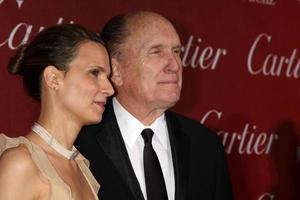 LOS ANGELES, JAN 8 - Luciana Pedraza, Robert Duvall arrives at the Palm Springs International FIlm Festival 2011 Awards Gala at Palm Springs Convention Center on January 8, 2011 in Pal Springs, CA photo