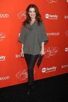 LOS ANGELES, OCT 15 -  Laura Leighton at the Pretty Little Liars Halloween Espisode Screening at Hollywood Forever Cemetary on October 15, 2013 in Los Angeles, CA photo
