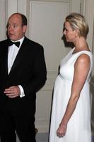 LOS ANGELES, OCT 8 - His Serene Highness Prince Albert II of Monaco, Her Serene Highness Princess Charlene of Monaco at the Princess Grace Foundation Gala 2014 on October 8, 2014 in Beverly Hills, CA