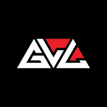 GLL triangle letter logo design with triangle shape. GLL triangle logo design monogram. GLL triangle vector logo template with red color. GLL triangular logo Simple, Elegant, and Luxurious Logo. GLL