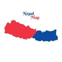 Vector Map Of Nepal Illustration.ai