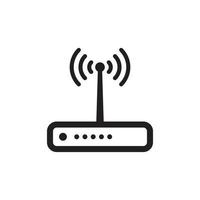 Router Icon EPS 10 vector