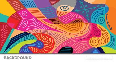 Abstract liquid shape. Fluid geometric design. Isolated gradient waves with geometric lines, dots, batik Indonesia pattern. Vector illustration.